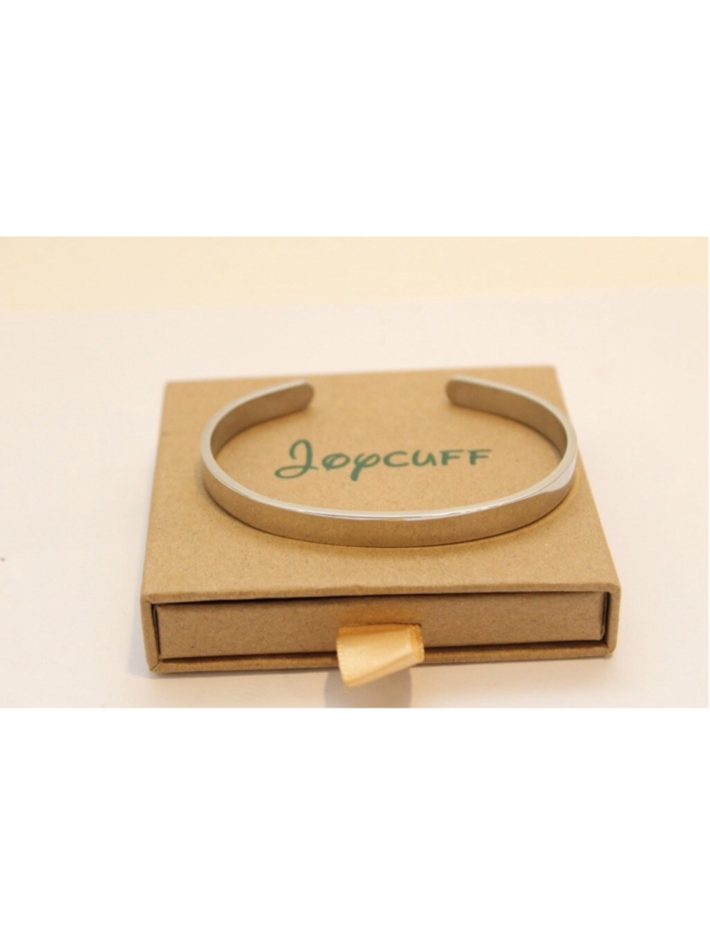Jopcuff Women’s Expressions Silver Cuff Bracelet One Size